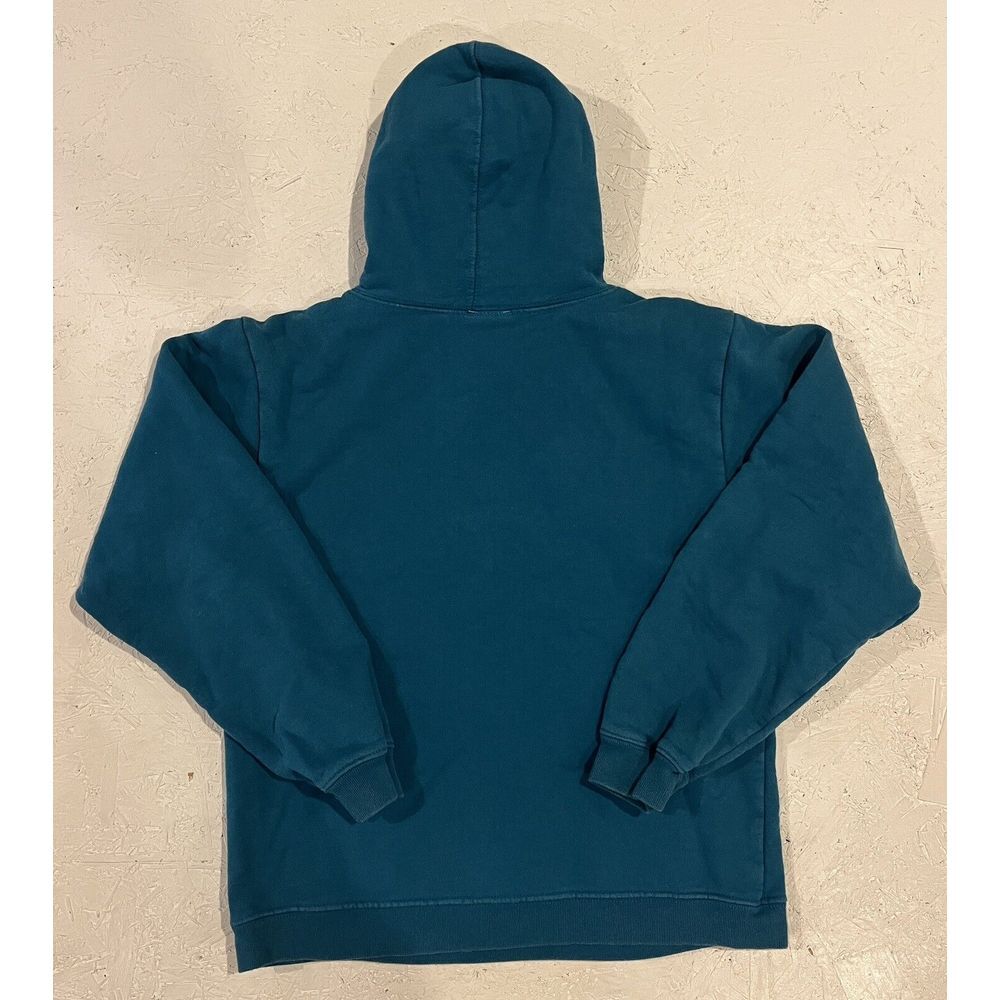 Vintage Y2K NFL Jacksonville Jaguars Teal Blue Hoodie Sweatshirt Youth L - Picture 9 of 9